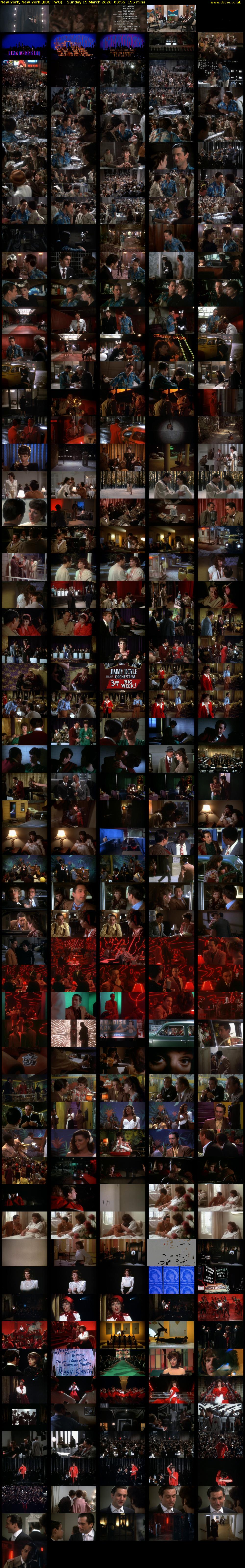 New York, New York (BBC TWO) Sunday 15 March 2026 00:55 - 03:30