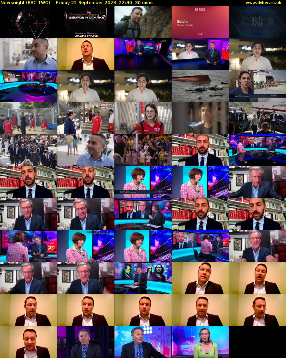 Newsnight (BBC TWO) Friday 22 September 2023 22:30 - 23:00