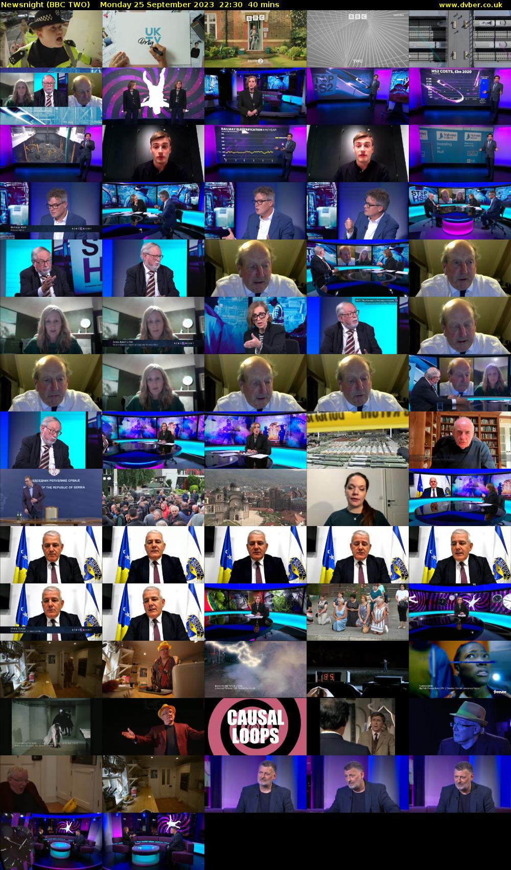 Newsnight (BBC TWO) Monday 25 September 2023 22:30 - 23:10