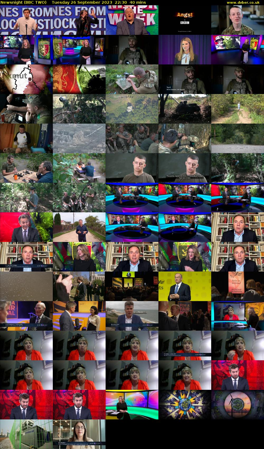 Newsnight (BBC TWO) Tuesday 26 September 2023 22:30 - 23:10