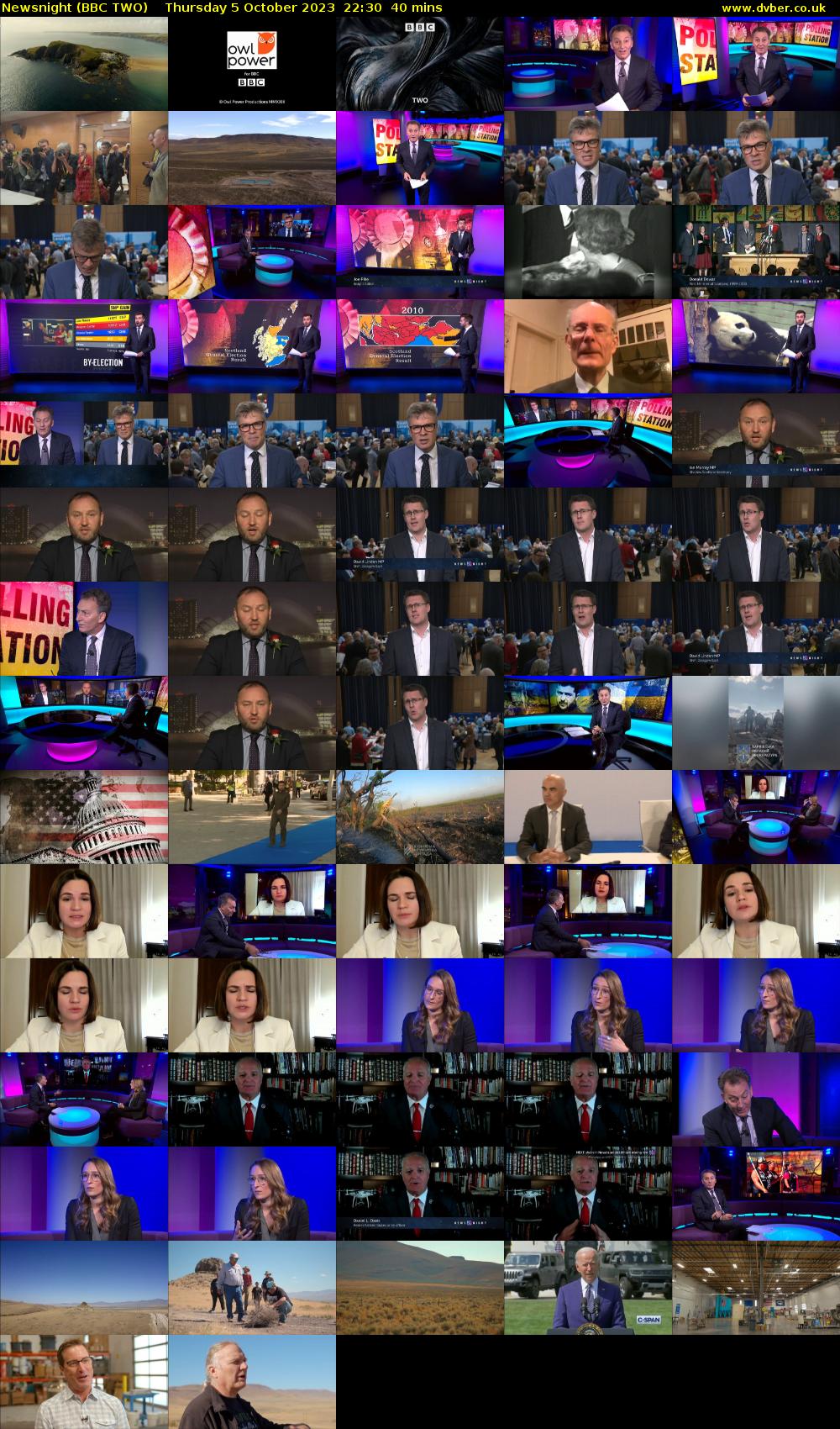 Newsnight (BBC TWO) Thursday 5 October 2023 22:30 - 23:10