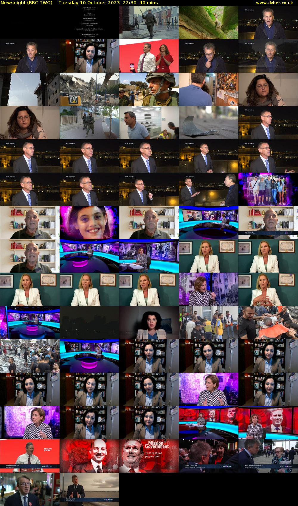 Newsnight (BBC TWO) Tuesday 10 October 2023 22:30 - 23:10