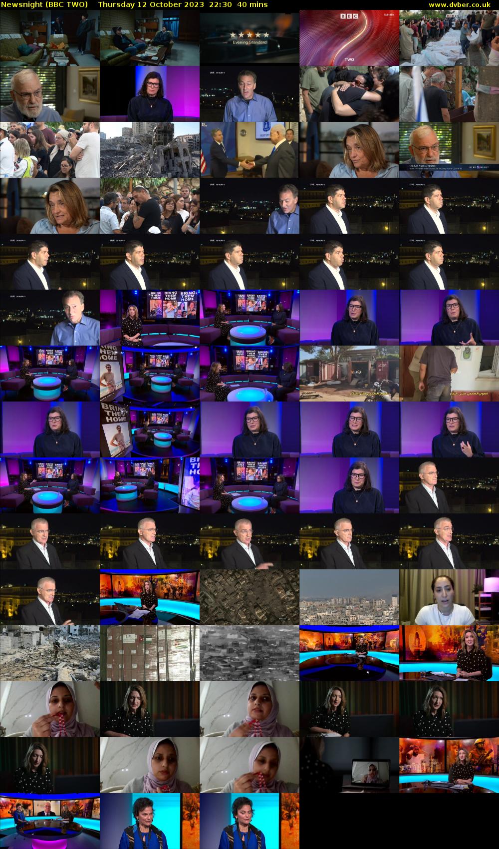 Newsnight (BBC TWO) Thursday 12 October 2023 22:30 - 23:10