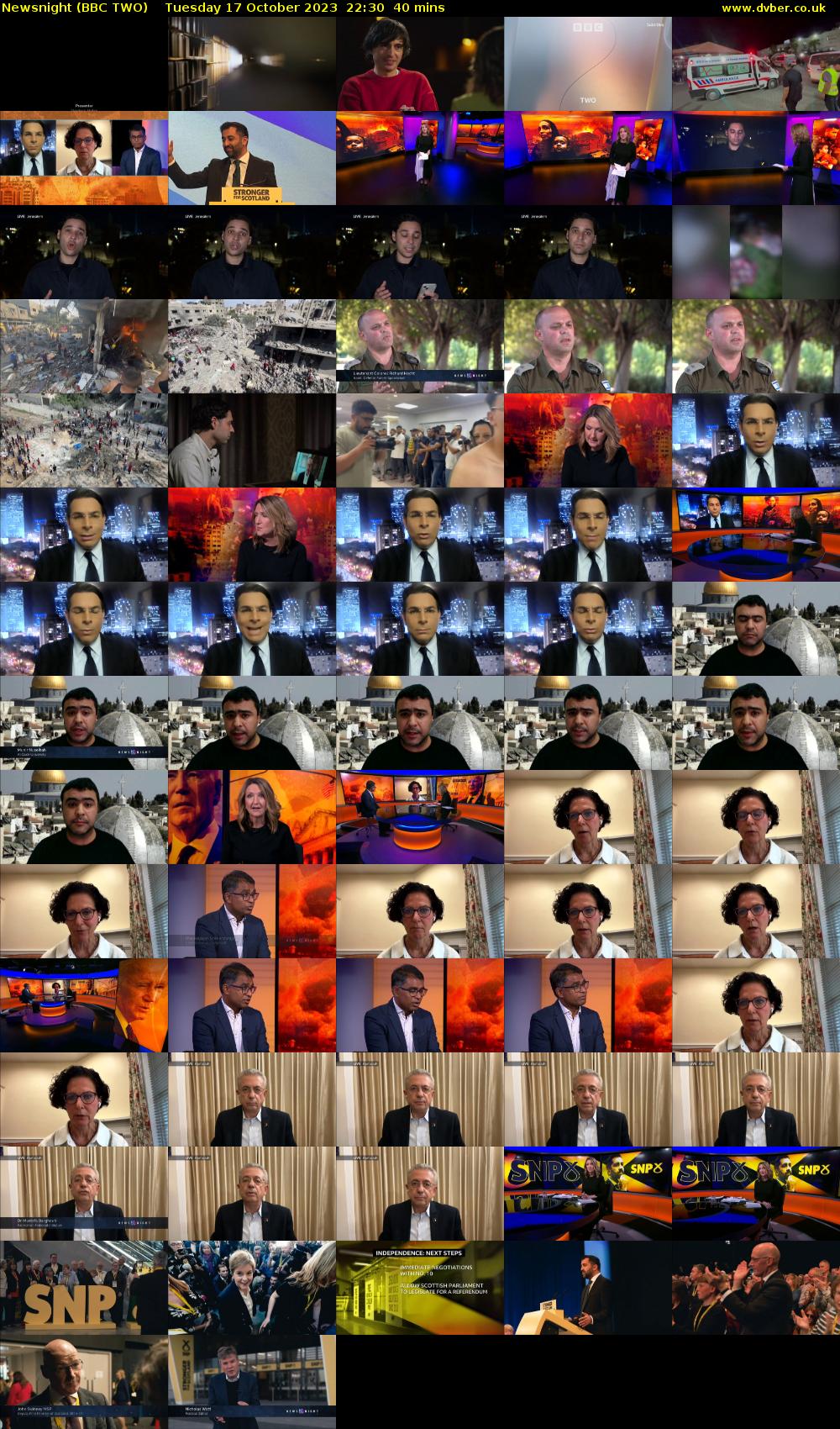 Newsnight (BBC TWO) Tuesday 17 October 2023 22:30 - 23:10