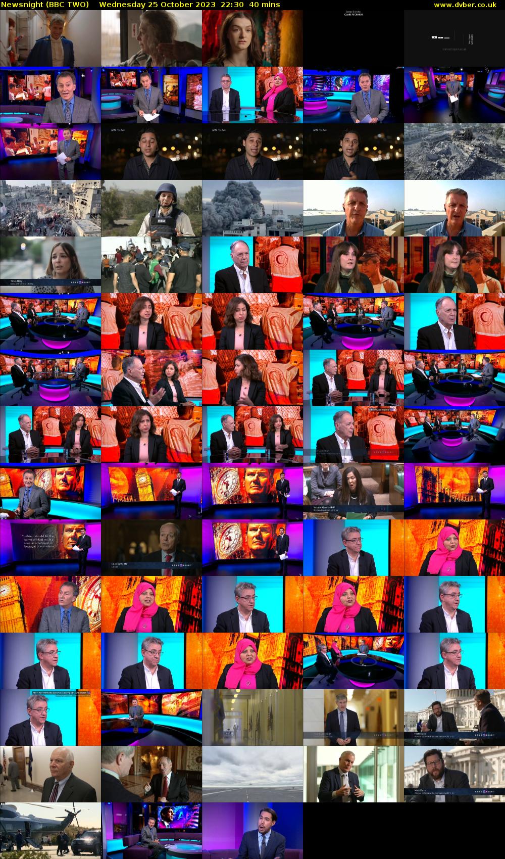 Newsnight (BBC TWO) Wednesday 25 October 2023 22:30 - 23:10