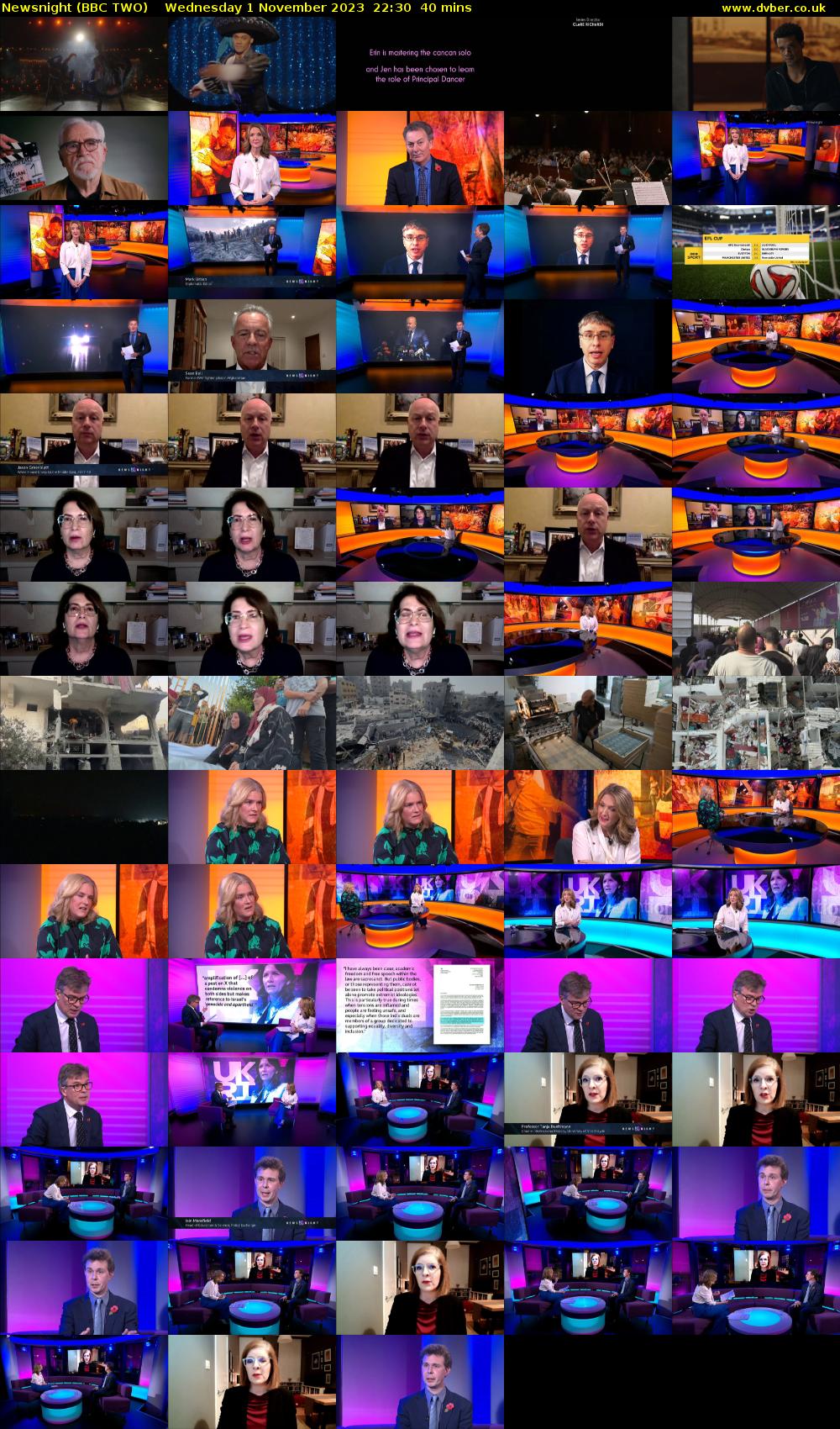 Newsnight (BBC TWO) Wednesday 1 November 2023 22:30 - 23:10