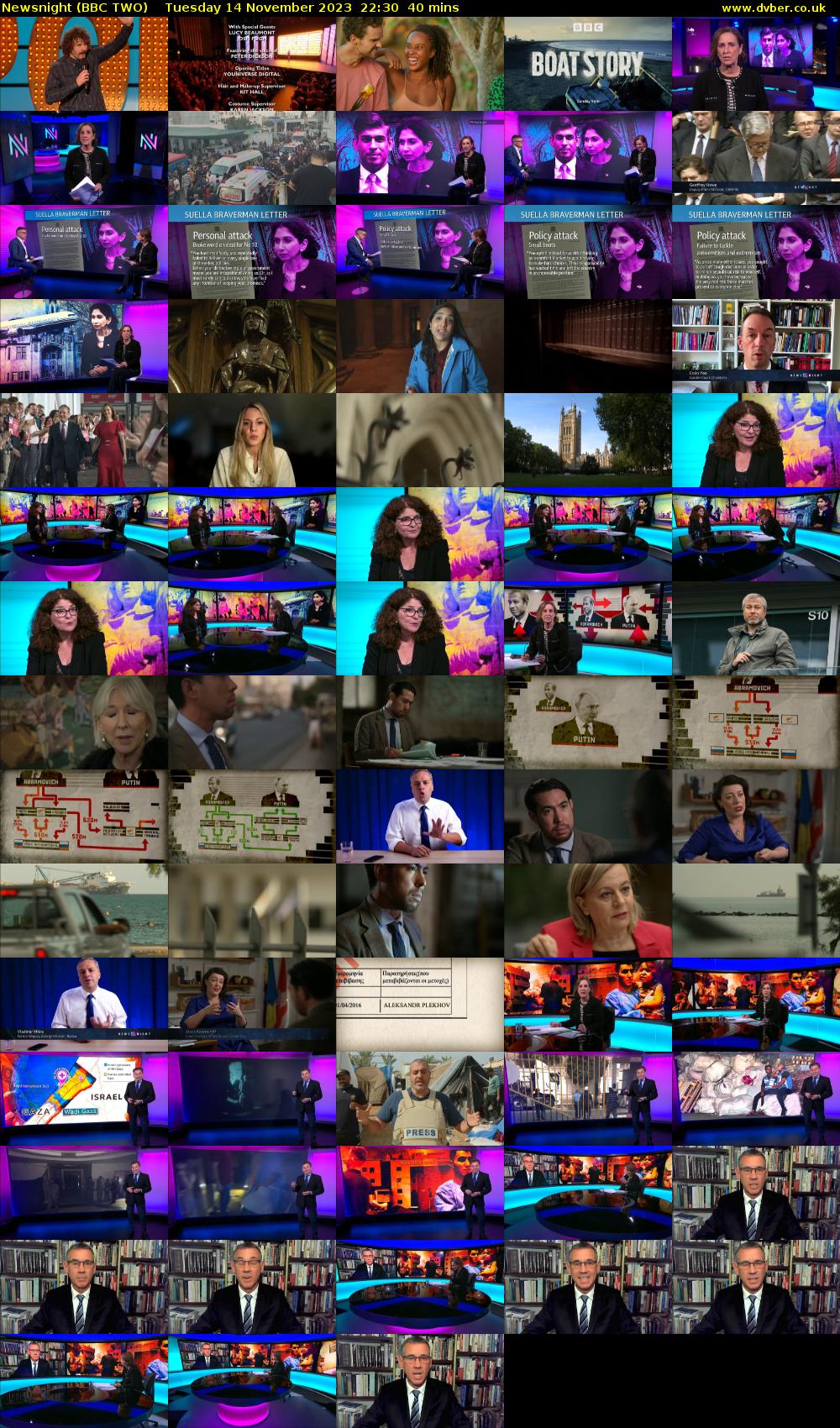 Newsnight (BBC TWO) Tuesday 14 November 2023 22:30 - 23:10