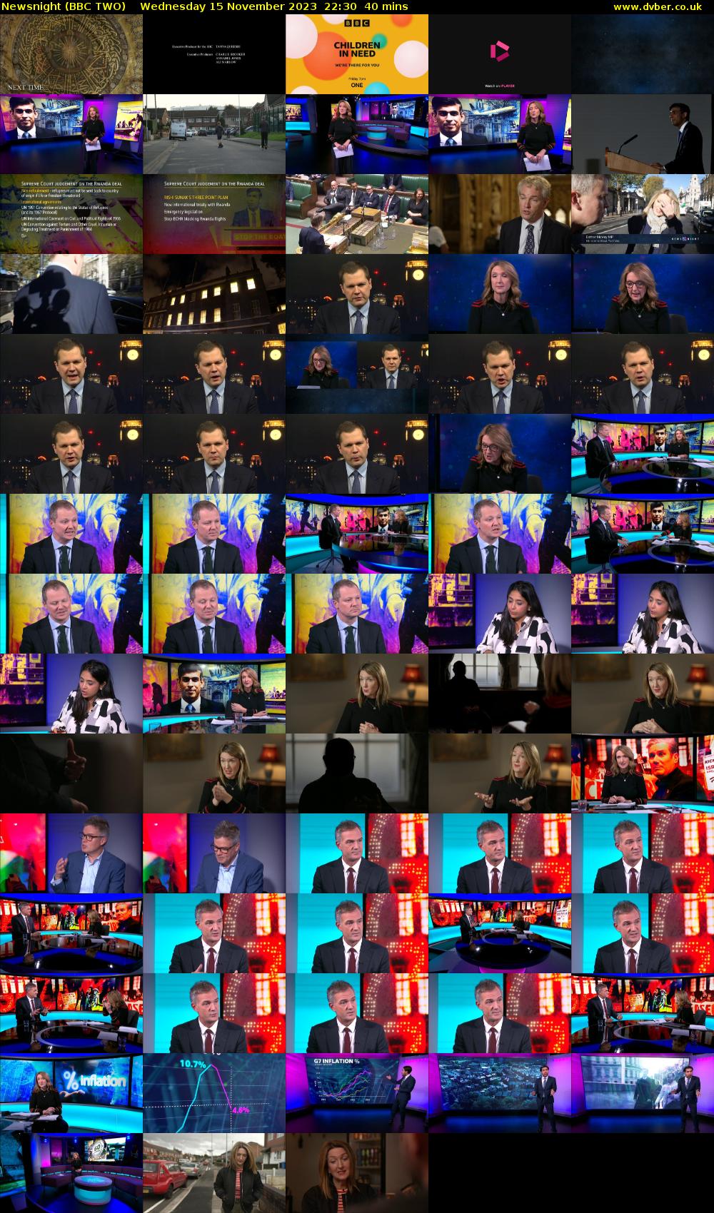 Newsnight (BBC TWO) Wednesday 15 November 2023 22:30 - 23:10