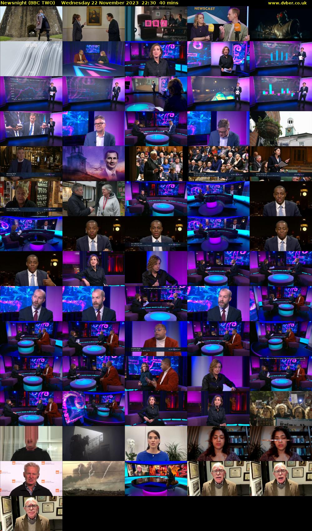 Newsnight (BBC TWO) Wednesday 22 November 2023 22:30 - 23:10