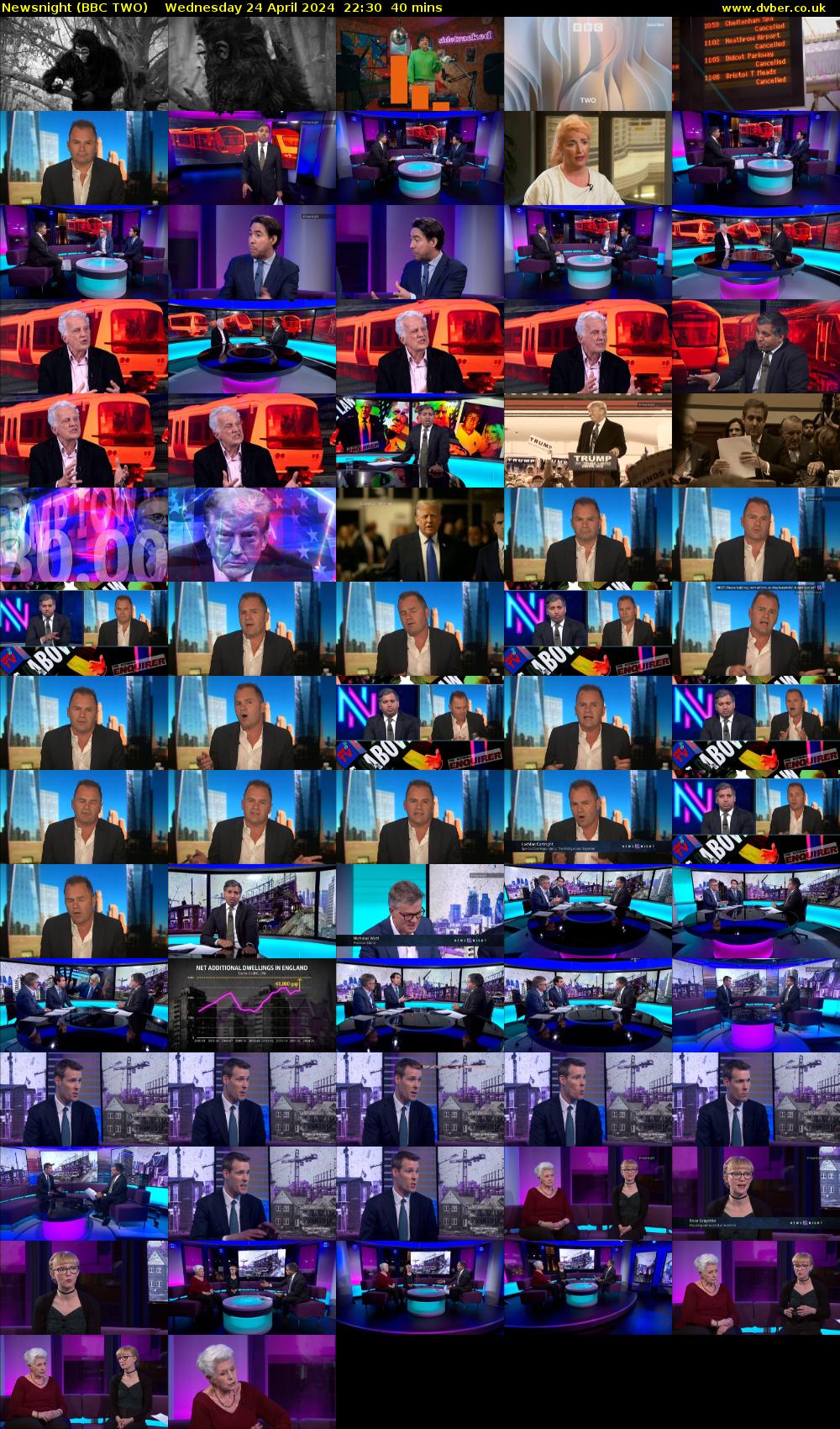 Newsnight (BBC TWO) Wednesday 24 April 2024 22:30 - 23:10