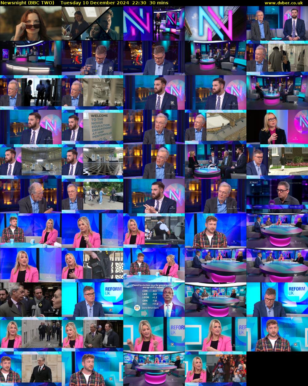 Newsnight (BBC TWO) Tuesday 10 December 2024 22:30 - 23:00