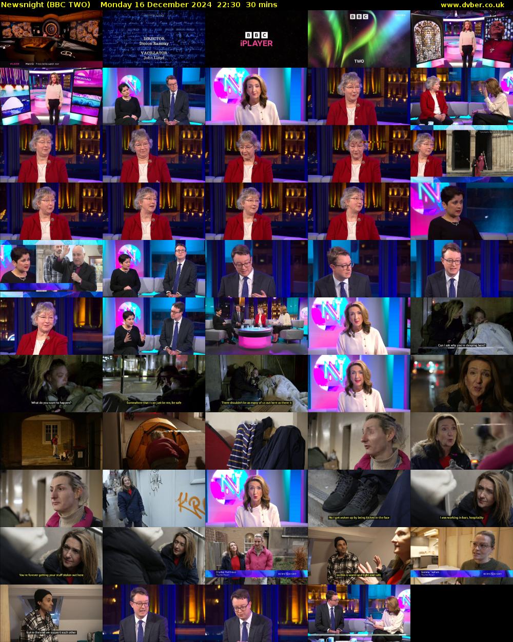 Newsnight (BBC TWO) Monday 16 December 2024 22:30 - 23:00