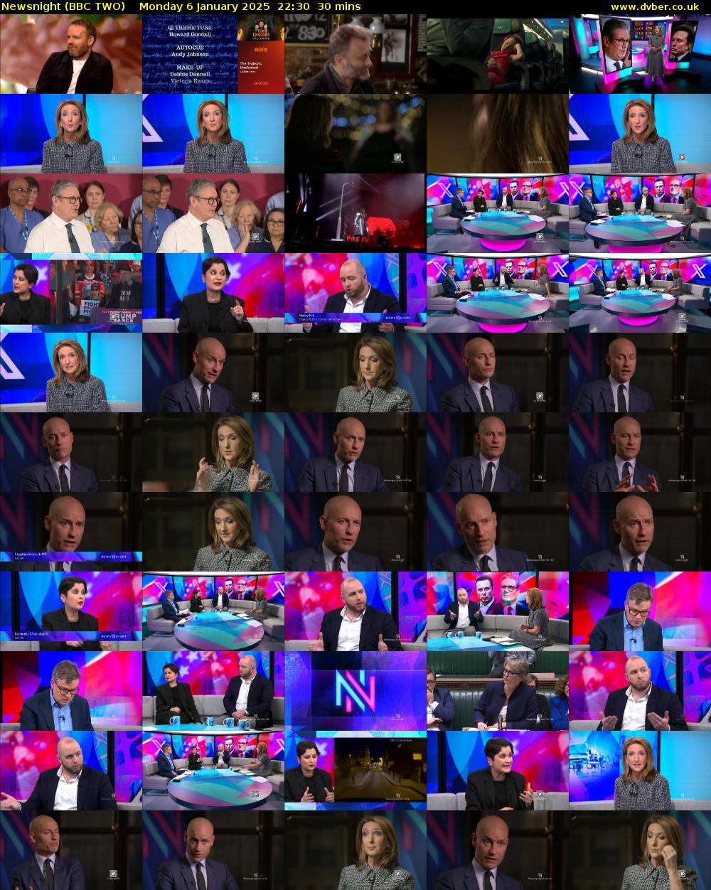 Newsnight (BBC TWO) Monday 6 January 2025 22:30 - 23:00