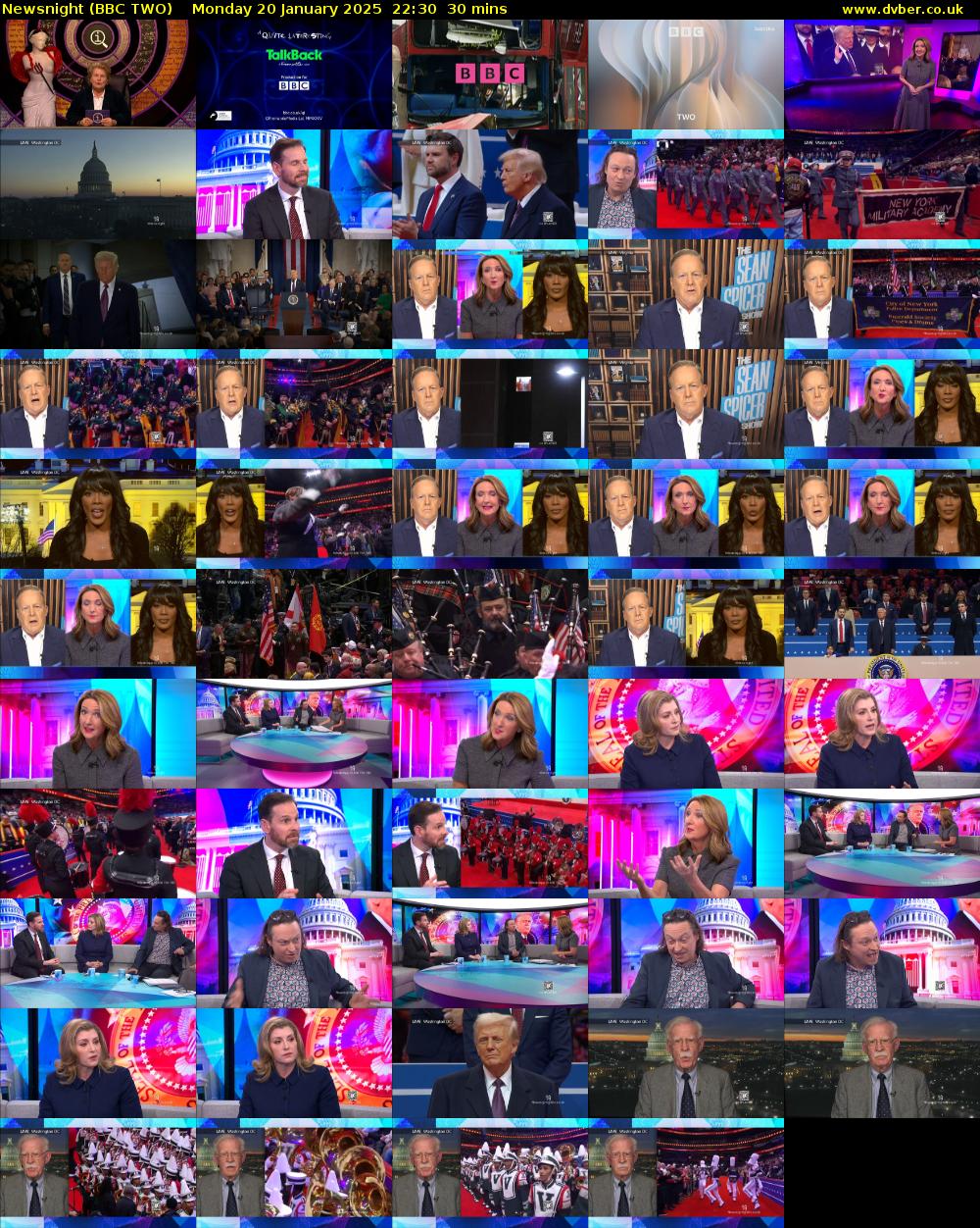 Newsnight (BBC TWO) Monday 20 January 2025 22:30 - 23:00