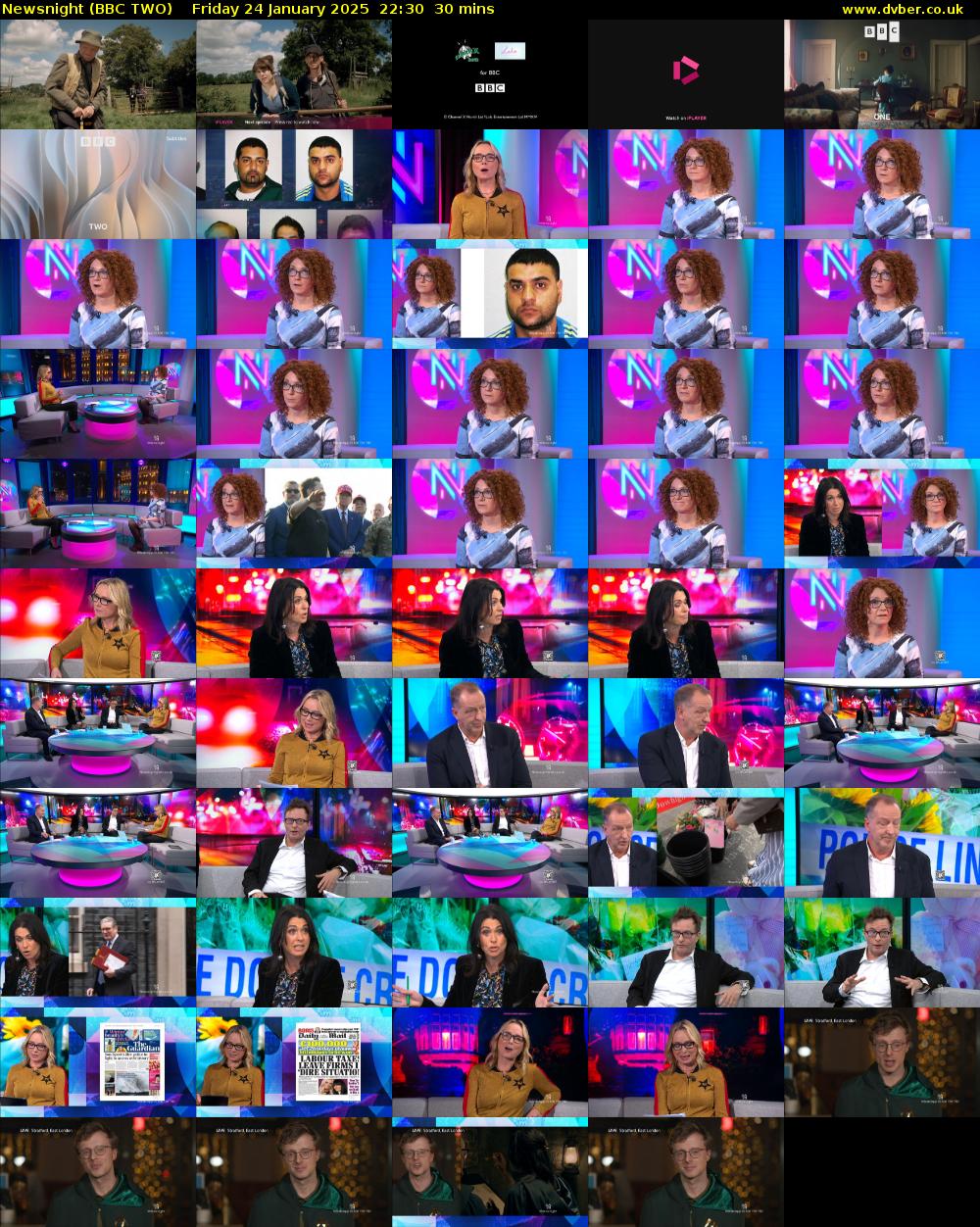 Newsnight (BBC TWO) Friday 24 January 2025 22:30 - 23:00