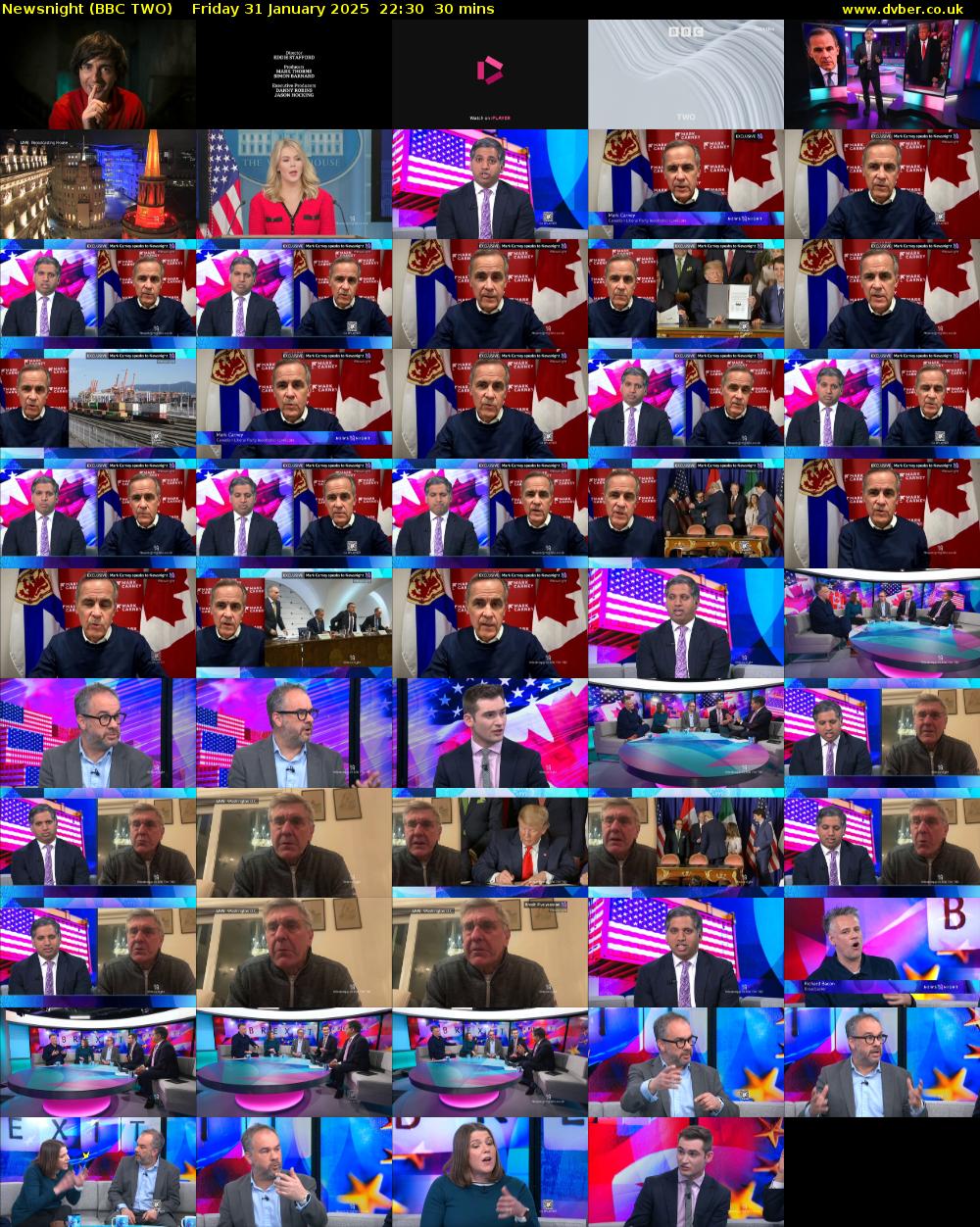 Newsnight (BBC TWO) Friday 31 January 2025 22:30 - 23:00