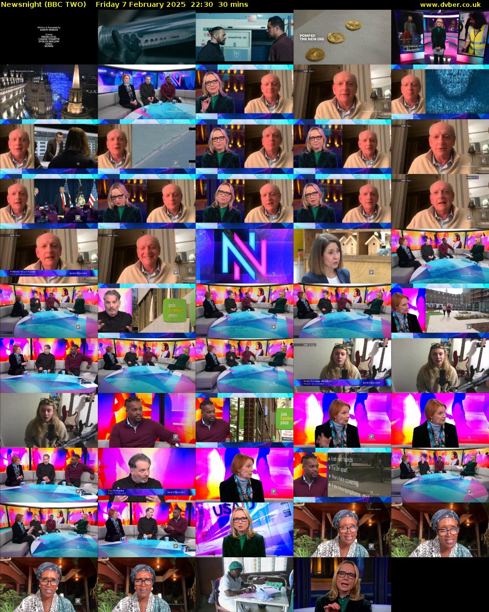 Newsnight (BBC TWO) Friday 7 February 2025 22:30 - 23:00