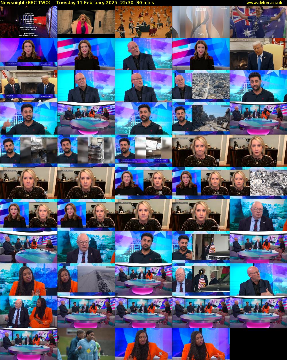 Newsnight (BBC TWO) Tuesday 11 February 2025 22:30 - 23:00