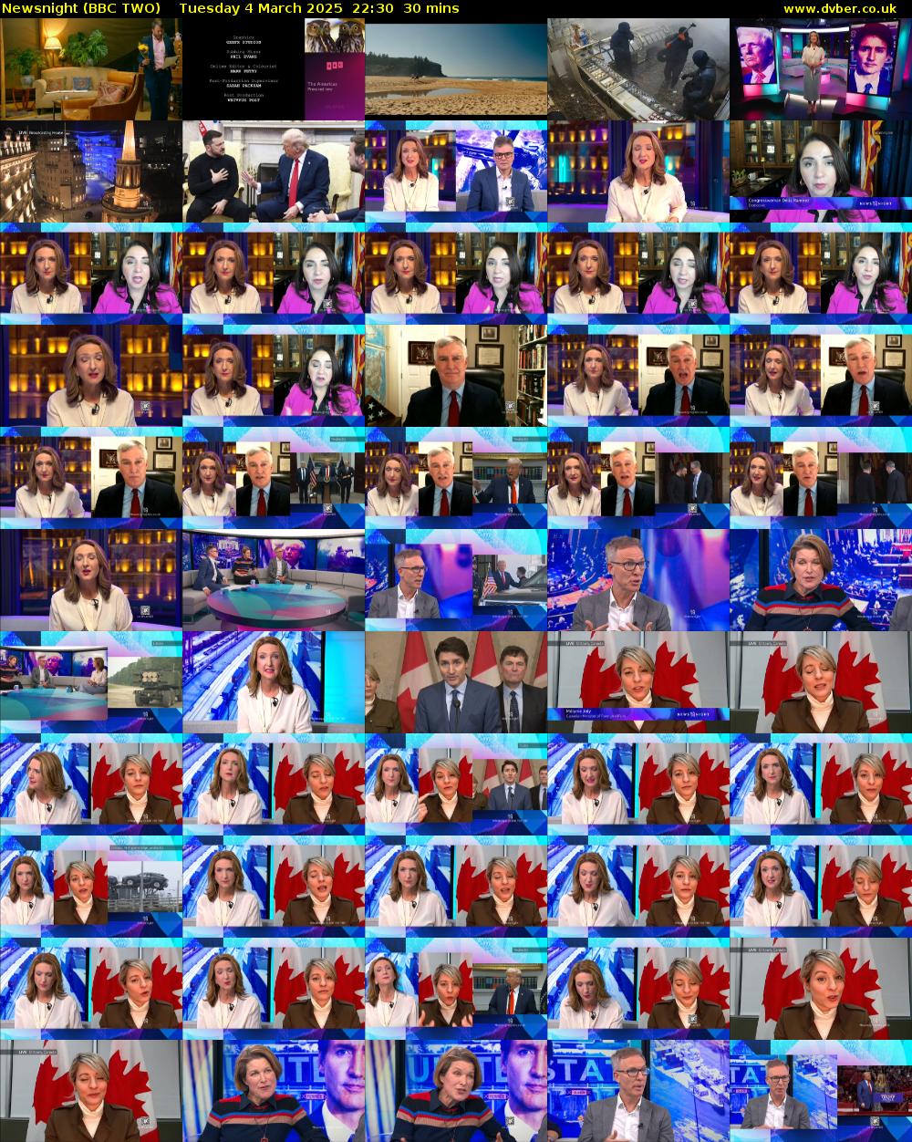 Newsnight (BBC TWO) Tuesday 4 March 2025 22:30 - 23:00