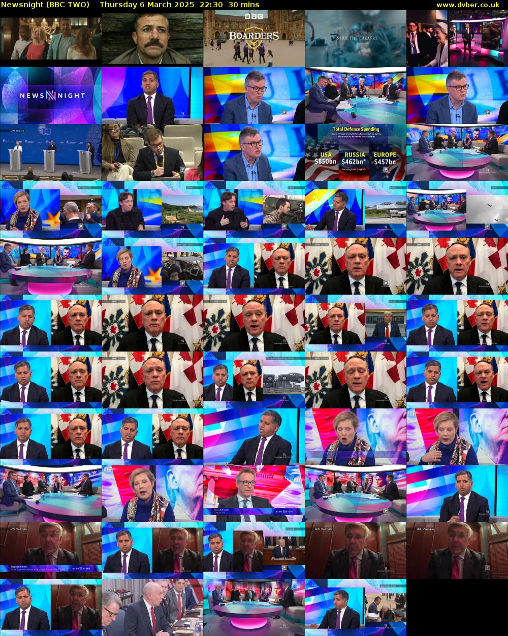 Newsnight (BBC TWO) Thursday 6 March 2025 22:30 - 23:00