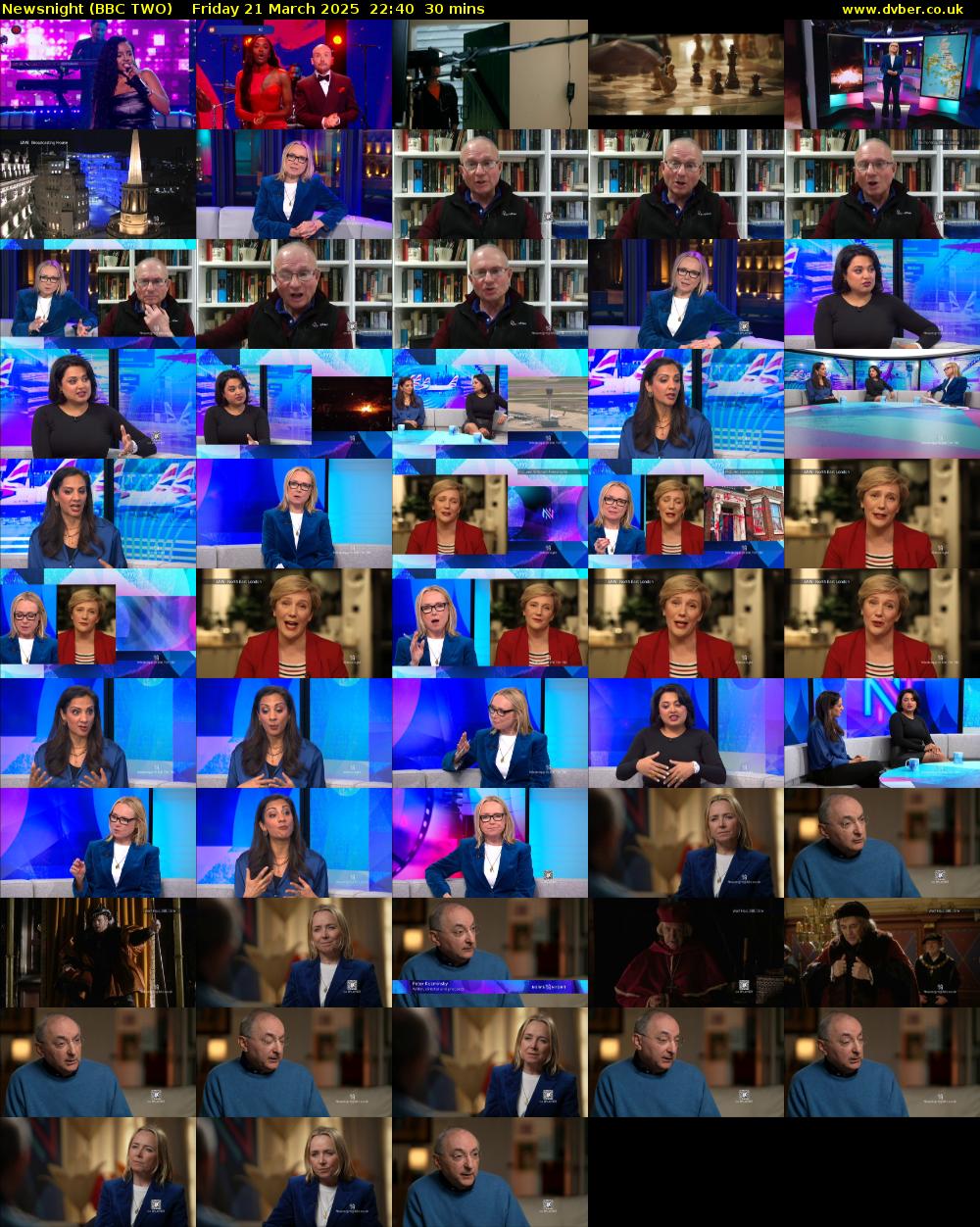 Newsnight (BBC TWO) Friday 21 March 2025 22:40 - 23:10