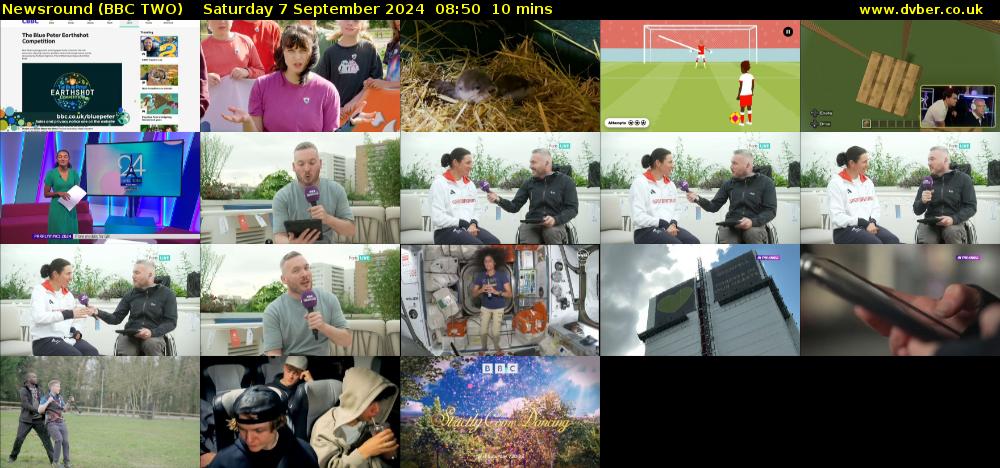 Newsround (BBC TWO) Saturday 7 September 2024 08:50 - 09:00