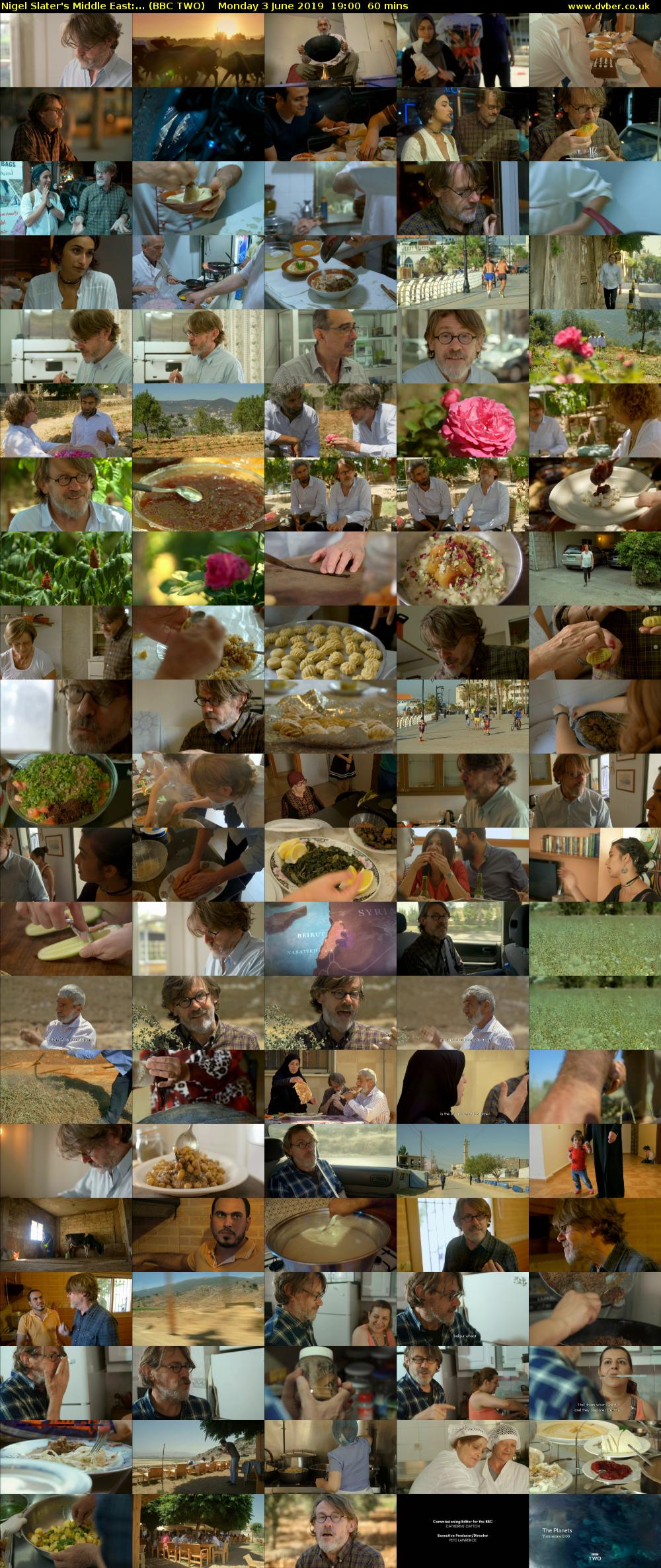 Nigel Slater's Middle East:... (BBC TWO) Monday 3 June 2019 19:00 - 20:00