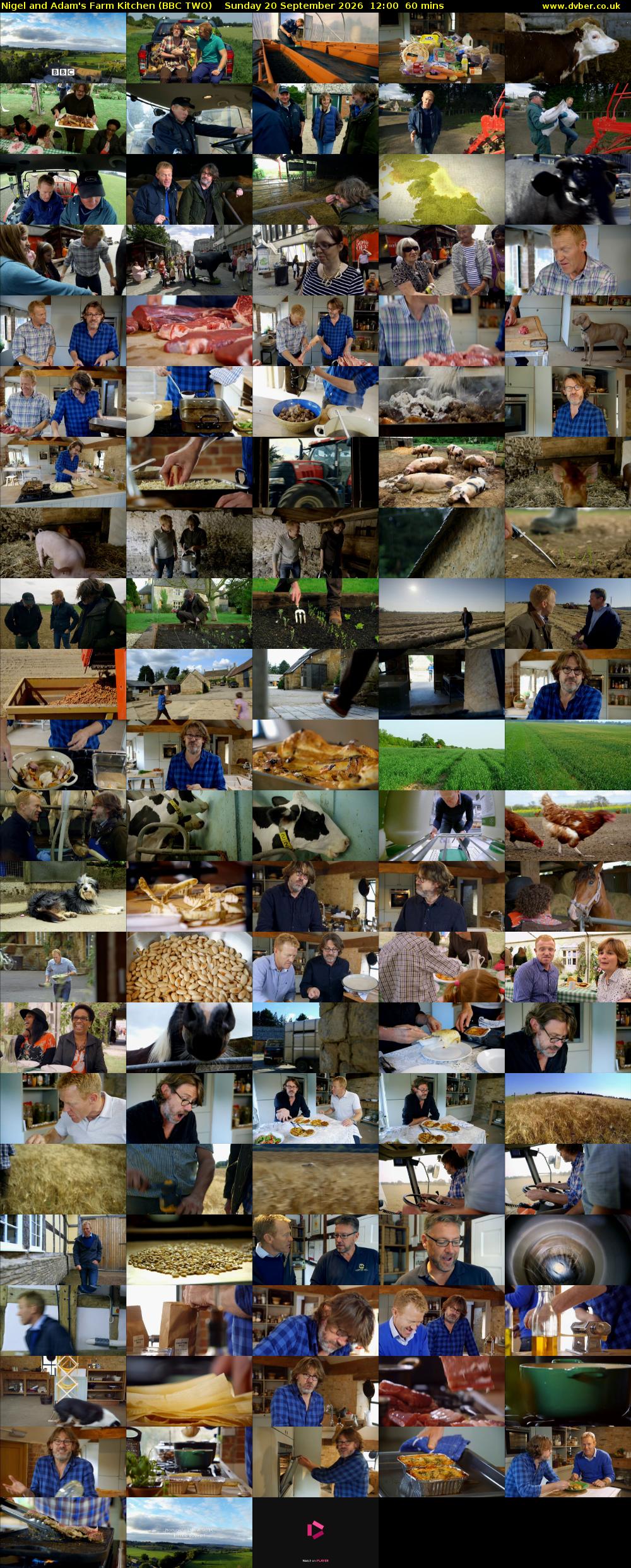 Nigel and Adam's Farm Kitchen (BBC TWO) Sunday 20 September 2026 12:00 - 13:00