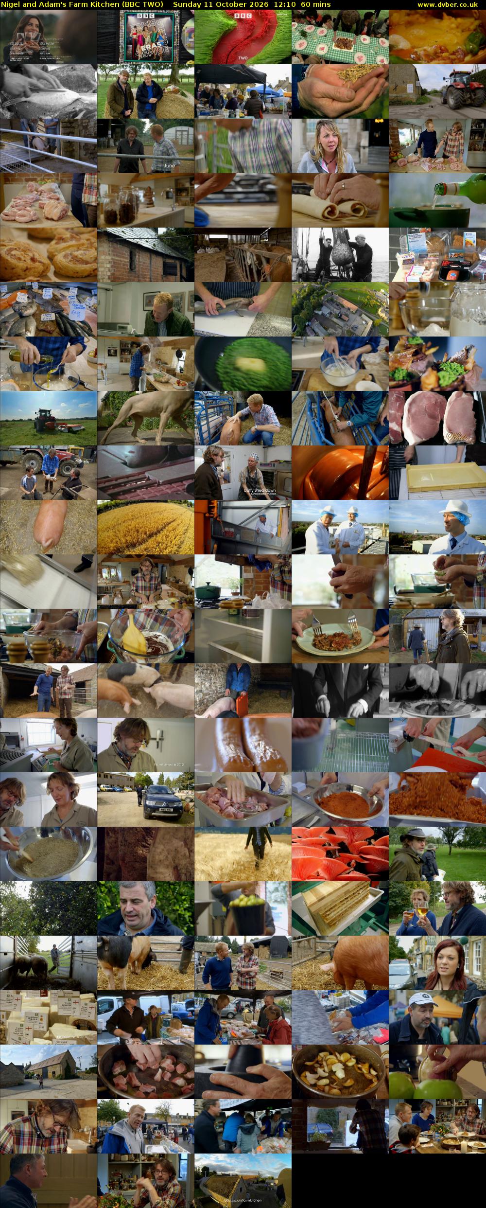 Nigel and Adam's Farm Kitchen (BBC TWO) Sunday 11 October 2026 12:10 - 13:10