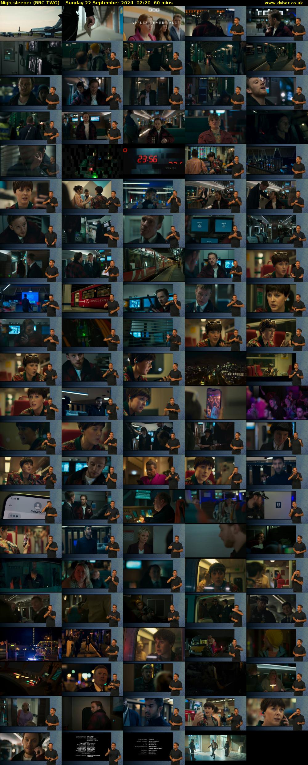 Nightsleeper (BBC TWO) Sunday 22 September 2024 02:20 - 03:20