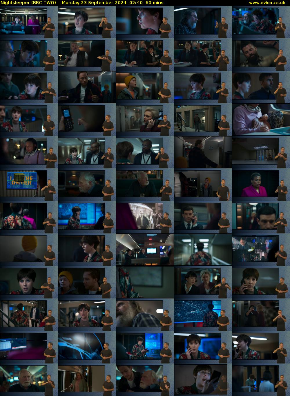 Nightsleeper (BBC TWO) Monday 23 September 2024 02:40 - 03:40