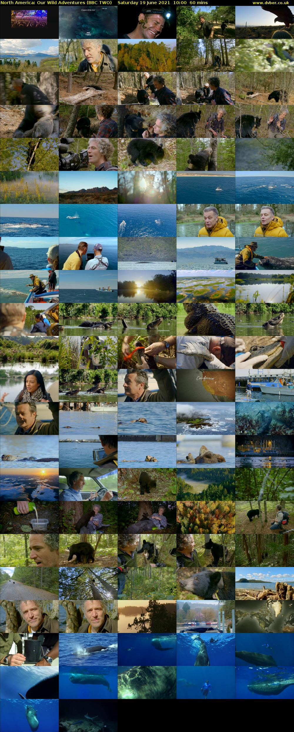 North America: Our Wild Adventures (BBC TWO) Saturday 19 June 2021 10:00 - 11:00