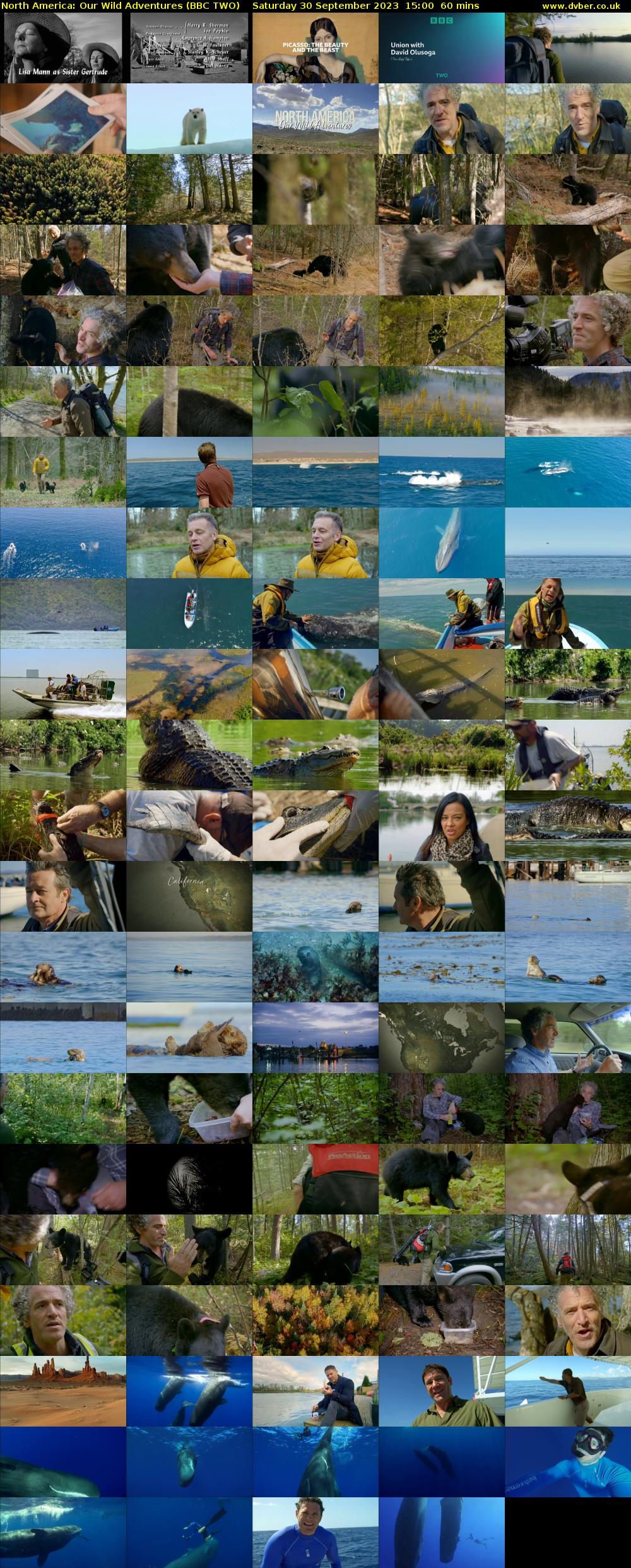 North America: Our Wild Adventures (BBC TWO) Saturday 30 September 2023 15:00 - 16:00