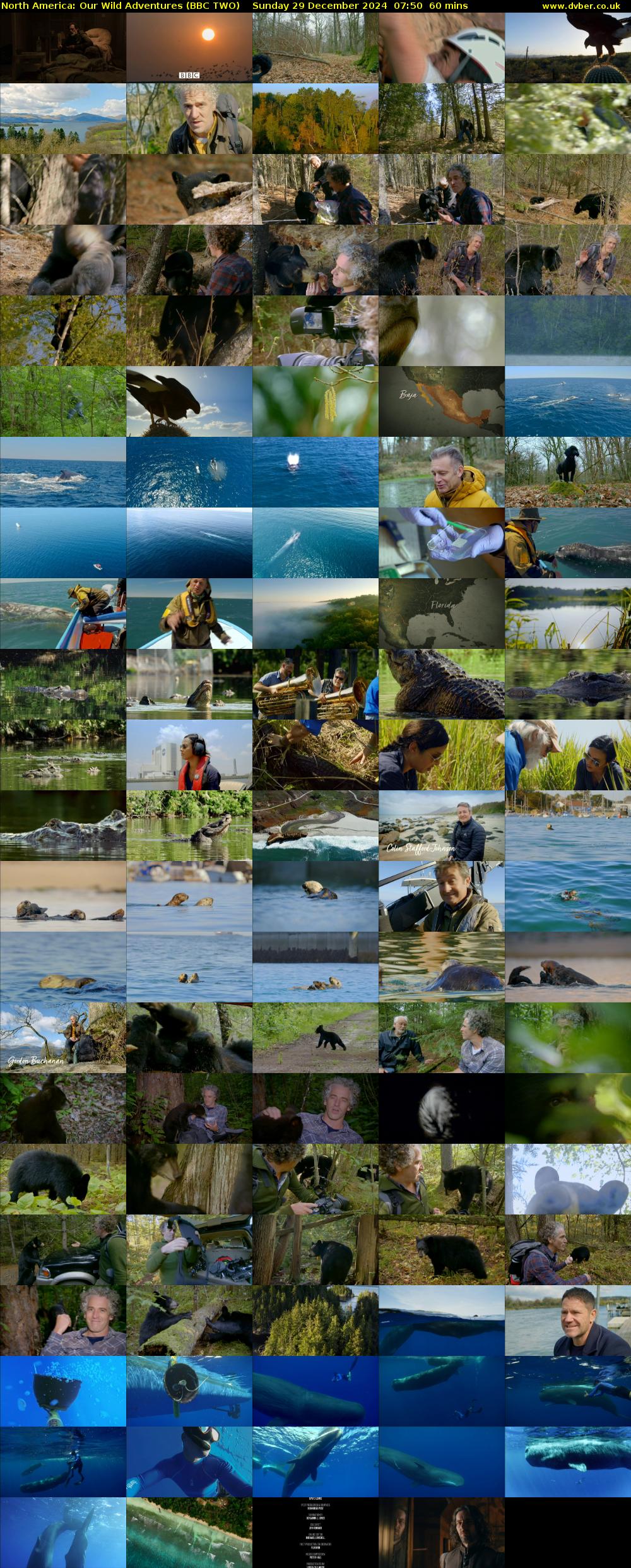 North America: Our Wild Adventures (BBC TWO) Sunday 29 December 2024 07:50 - 08:50