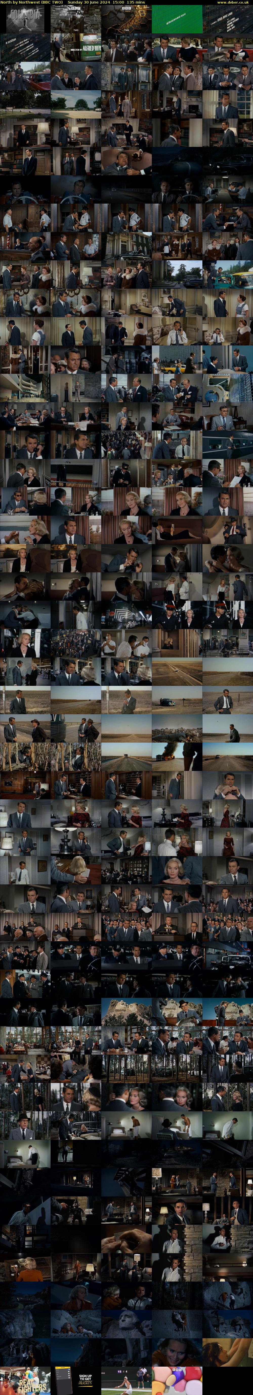 North by Northwest (BBC TWO) Sunday 30 June 2024 15:00 - 17:15