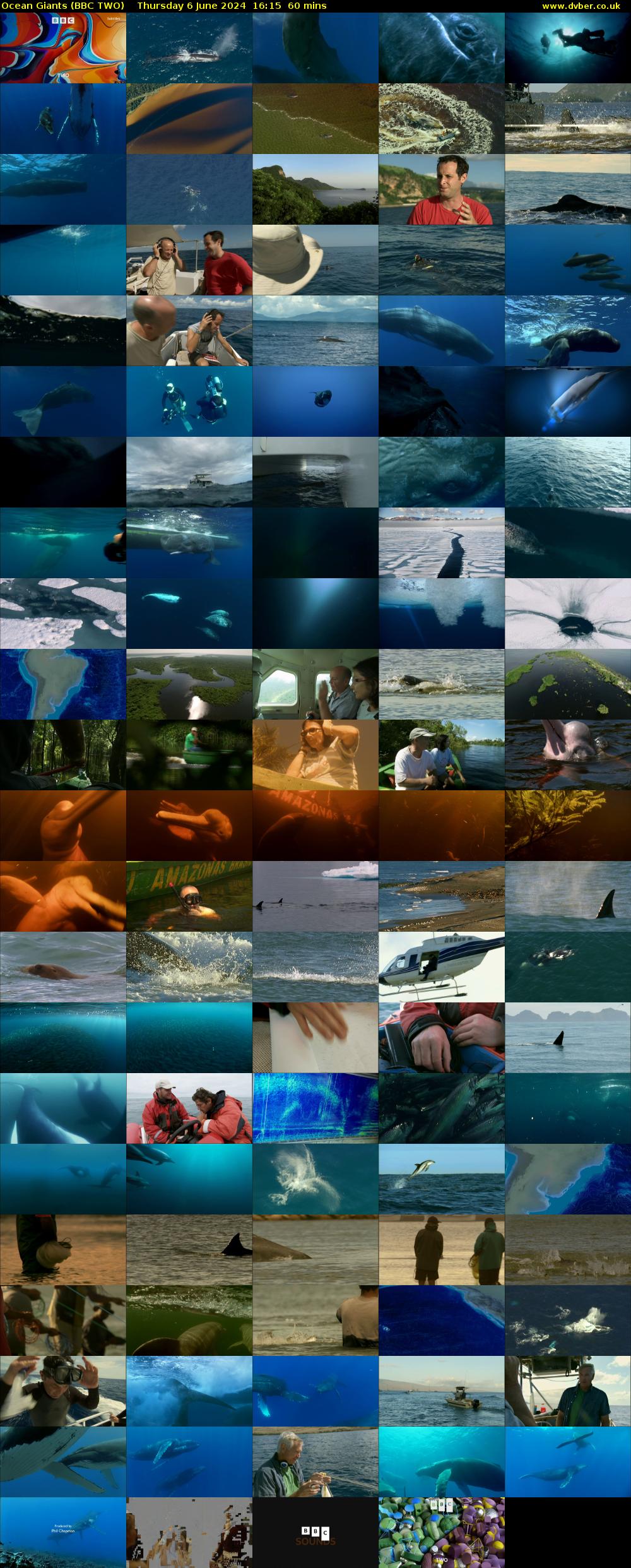 Ocean Giants (BBC TWO) Thursday 6 June 2024 16:15 - 17:15