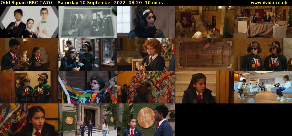 Odd Squad (BBC TWO) Saturday 10 September 2022 08:20 - 08:30