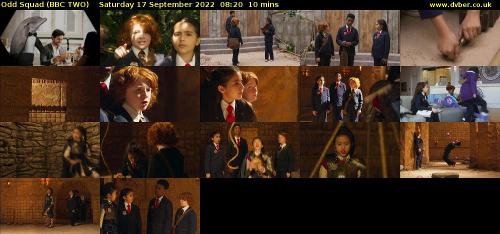 Odd Squad (BBC TWO) Saturday 17 September 2022 08:20 - 08:30