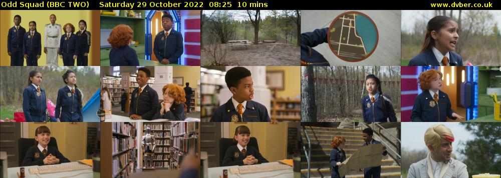 Odd Squad (BBC TWO) Saturday 29 October 2022 08:25 - 08:35
