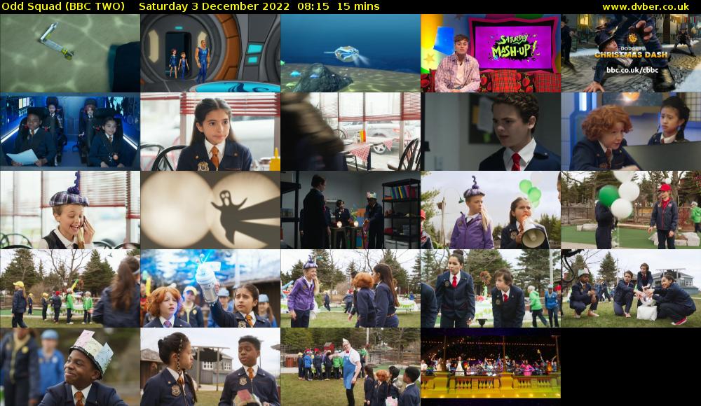 Odd Squad (BBC TWO) Saturday 3 December 2022 08:15 - 08:30