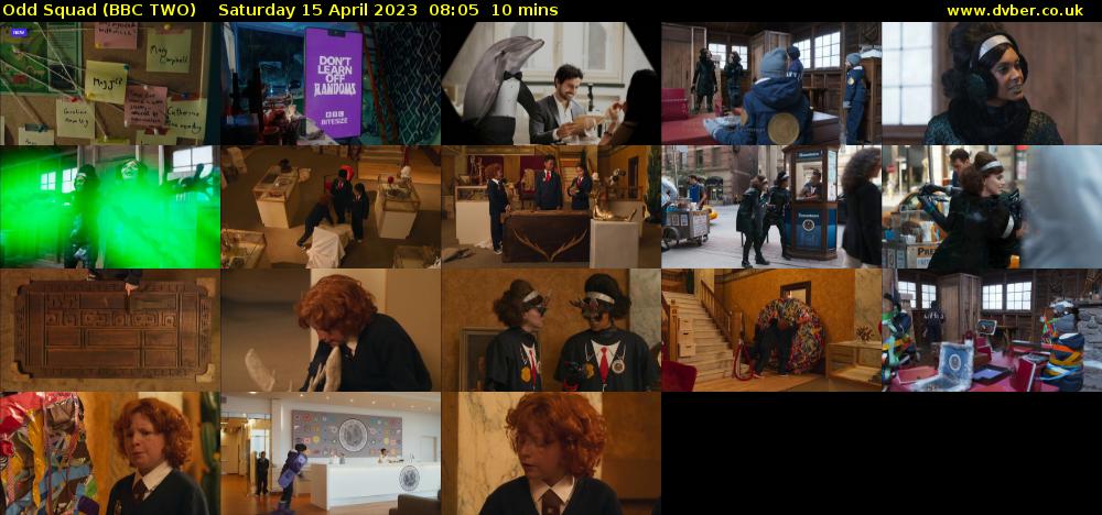 Odd Squad (BBC TWO) Saturday 15 April 2023 08:05 - 08:15