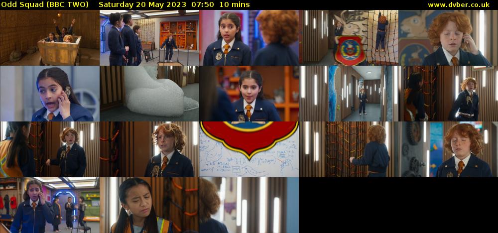 Odd Squad (BBC TWO) Saturday 20 May 2023 07:50 - 08:00