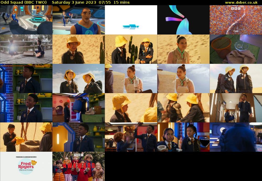 Odd Squad (BBC TWO) Saturday 3 June 2023 07:55 - 08:10