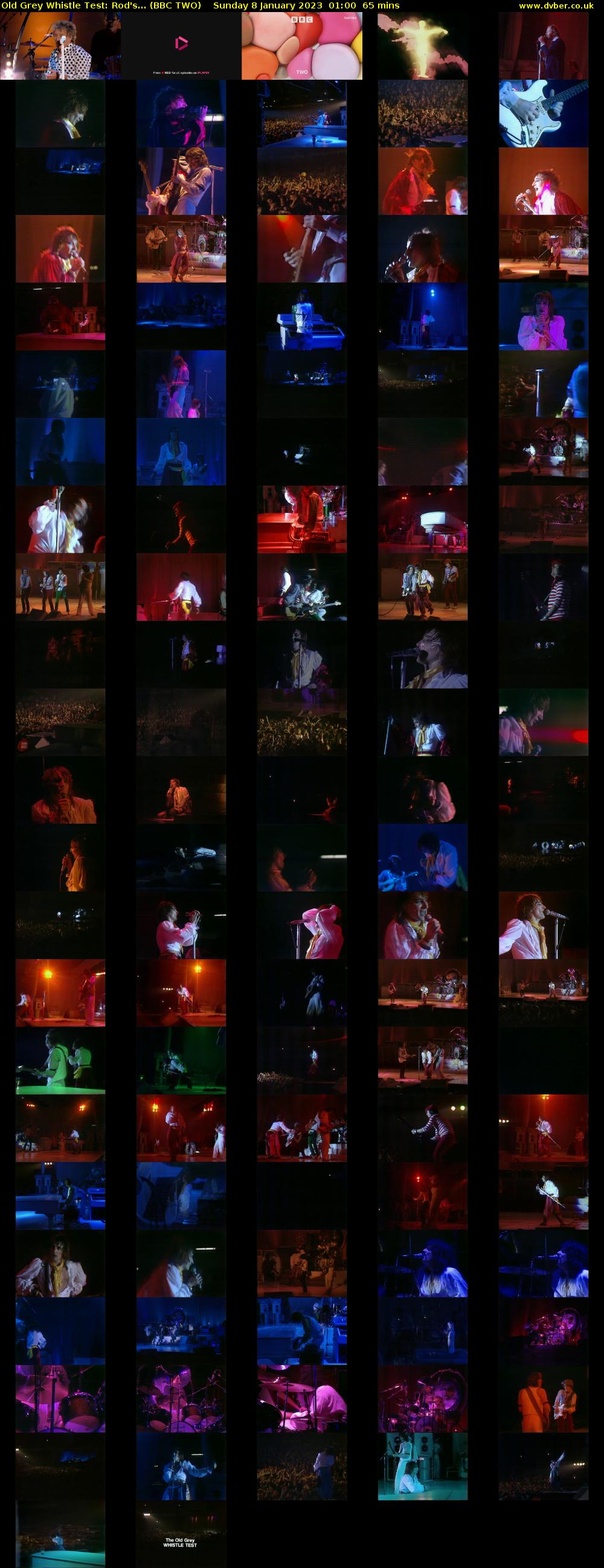 Old Grey Whistle Test: Rod's... (BBC TWO) Sunday 8 January 2023 01:00 - 02:05