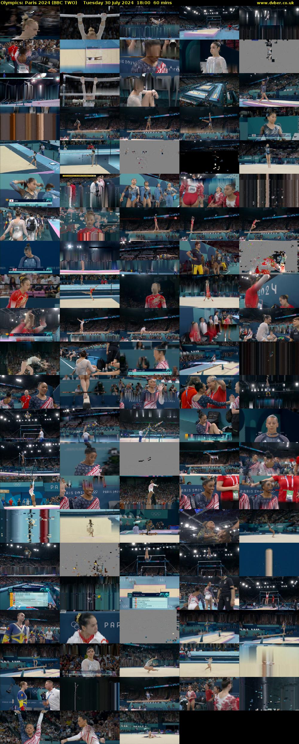 Olympics: Paris 2024 (BBC TWO) Tuesday 30 July 2024 18:00 - 19:00