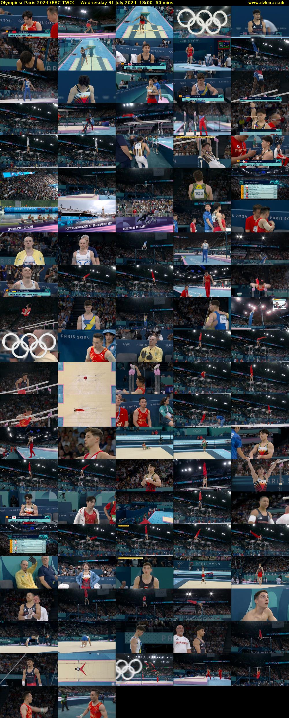 Olympics: Paris 2024 (BBC TWO) Wednesday 31 July 2024 18:00 - 19:00