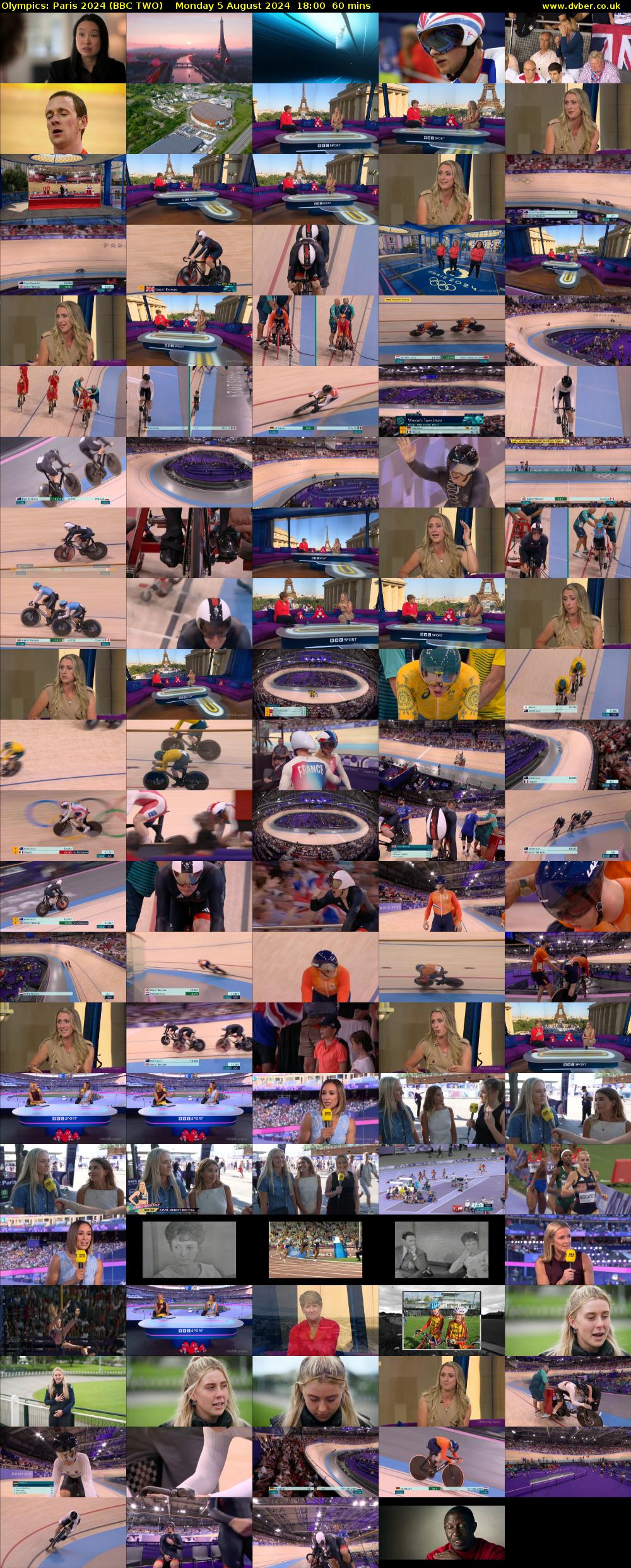 Olympics: Paris 2024 (BBC TWO) Monday 5 August 2024 18:00 - 19:00