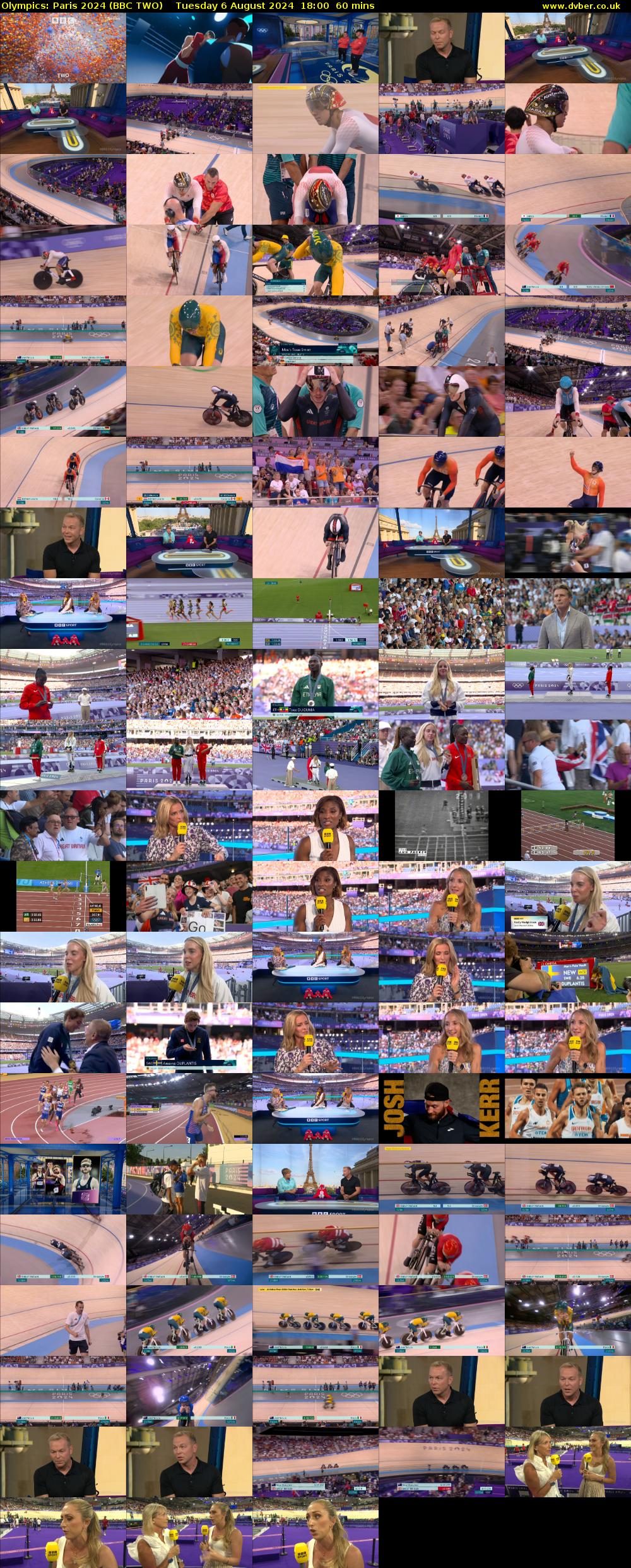 Olympics: Paris 2024 (BBC TWO) Tuesday 6 August 2024 18:00 - 19:00