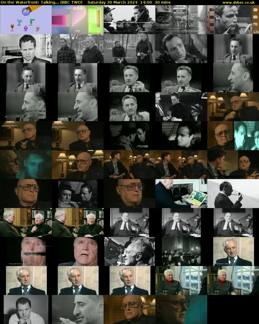 On the Waterfront: Talking... (BBC TWO) Saturday 30 March 2024 14:00 - 14:30
