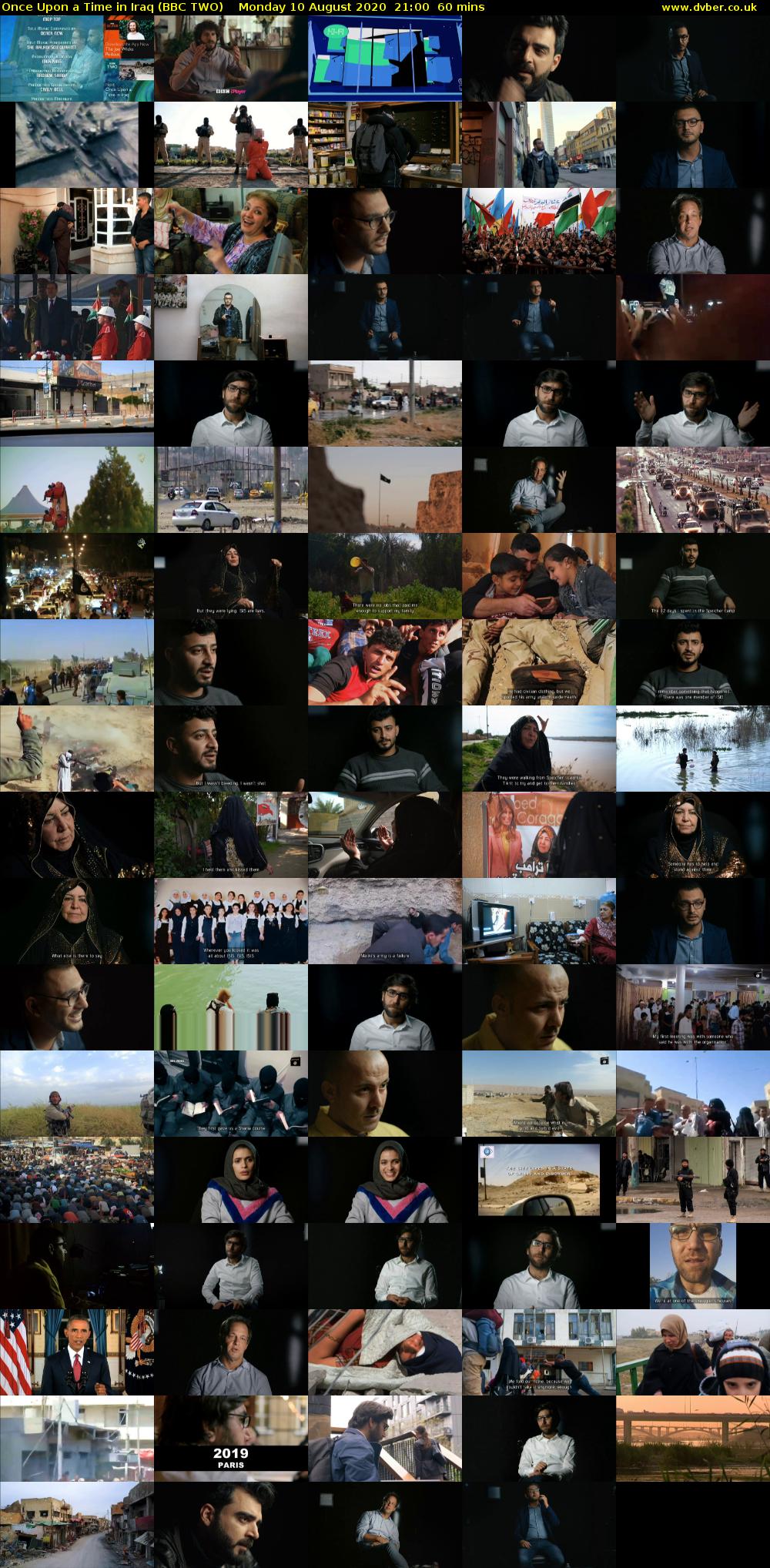 Once Upon a Time in Iraq (BBC TWO) Monday 10 August 2020 21:00 - 22:00